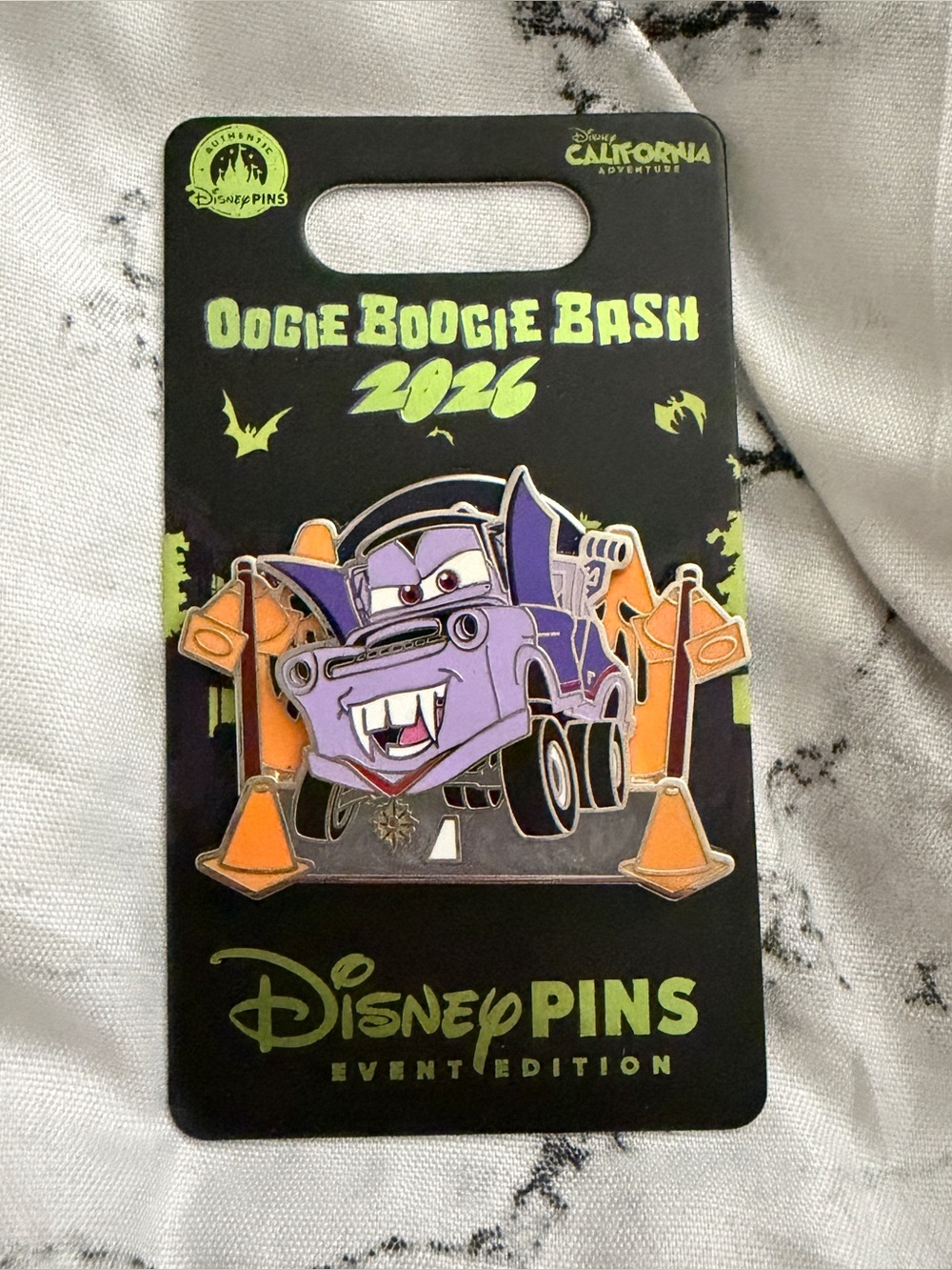 Disney | NWT Oogie Boogie Bash Cars Pin